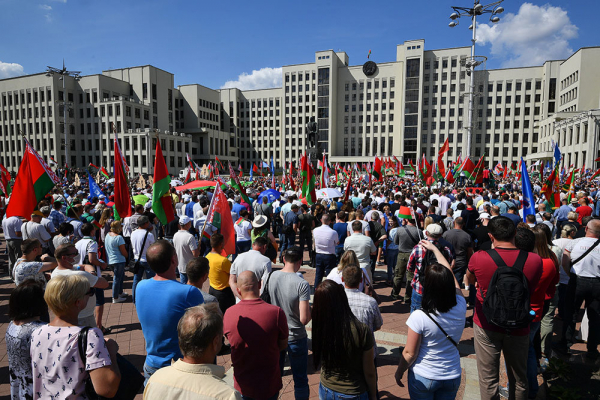   В митинге в поддержку Лукашенко приняли участие более 65 тысяч человек 
