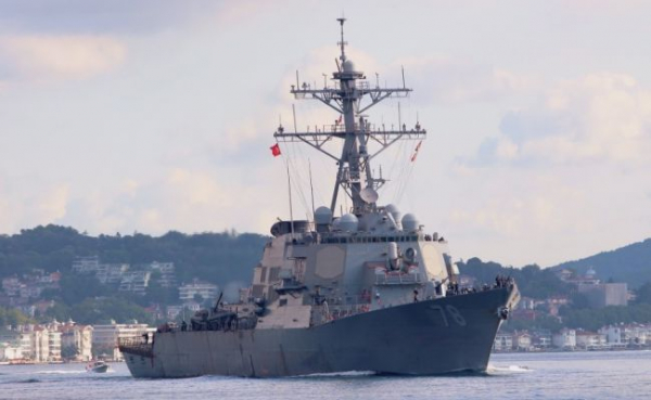 Американский эсминец сломал в Черном море противоракетный радар