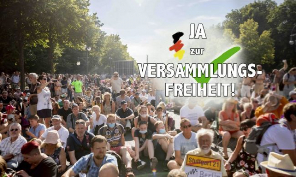 «Не жалуйтесь на Белоруссию»: Берлин запретил демонстрацию «За свободу!»