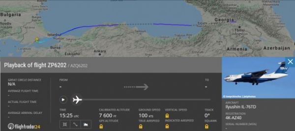 Азербайджанские самолеты безостановочно летают в центр беспилотников Турции